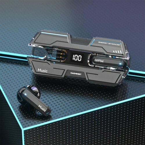 Наушники беспроводные K26 TWS вкладыши BT 50 35260 мАч дисплей чёрные 1шт 1371₽