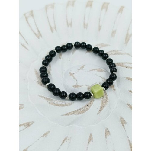 Браслет MARI JOO размер 18 см размер one size салатовый 499₽