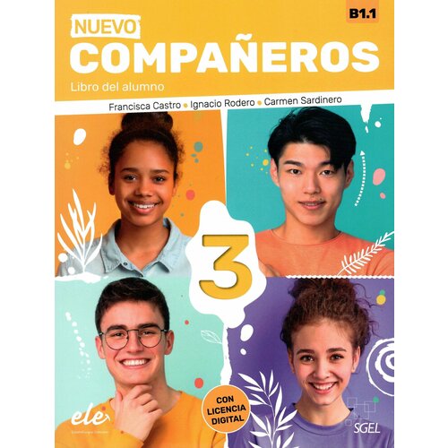 NUEVO Companeros 3 Ed2021 - Libro del alumno, учебник испанского языка для подростков