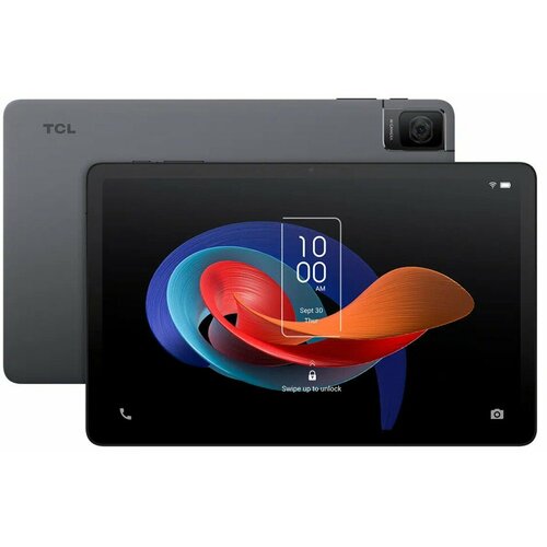 Планшет TCL Tab 10 Gen 2 4/64Gb Space Gray (8496G-2CLC RU11) huawei matepad 10 4 wi fi 6 64gb matte grey bah4 w09 53013gfu hisilicon kirin 710a 1 7 ghz 6144mb 64gb wi fi bluetooth cam 10 4 2000x1200 android