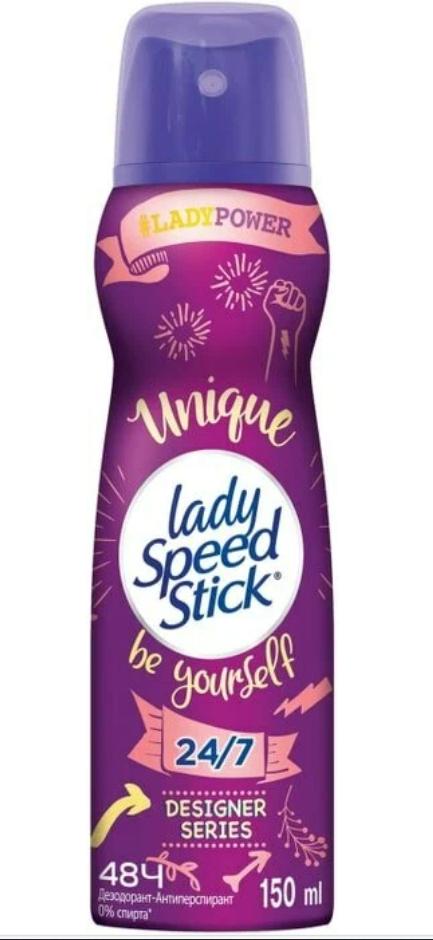 Дезодорант Lady Speed Stick Unique спрей женский