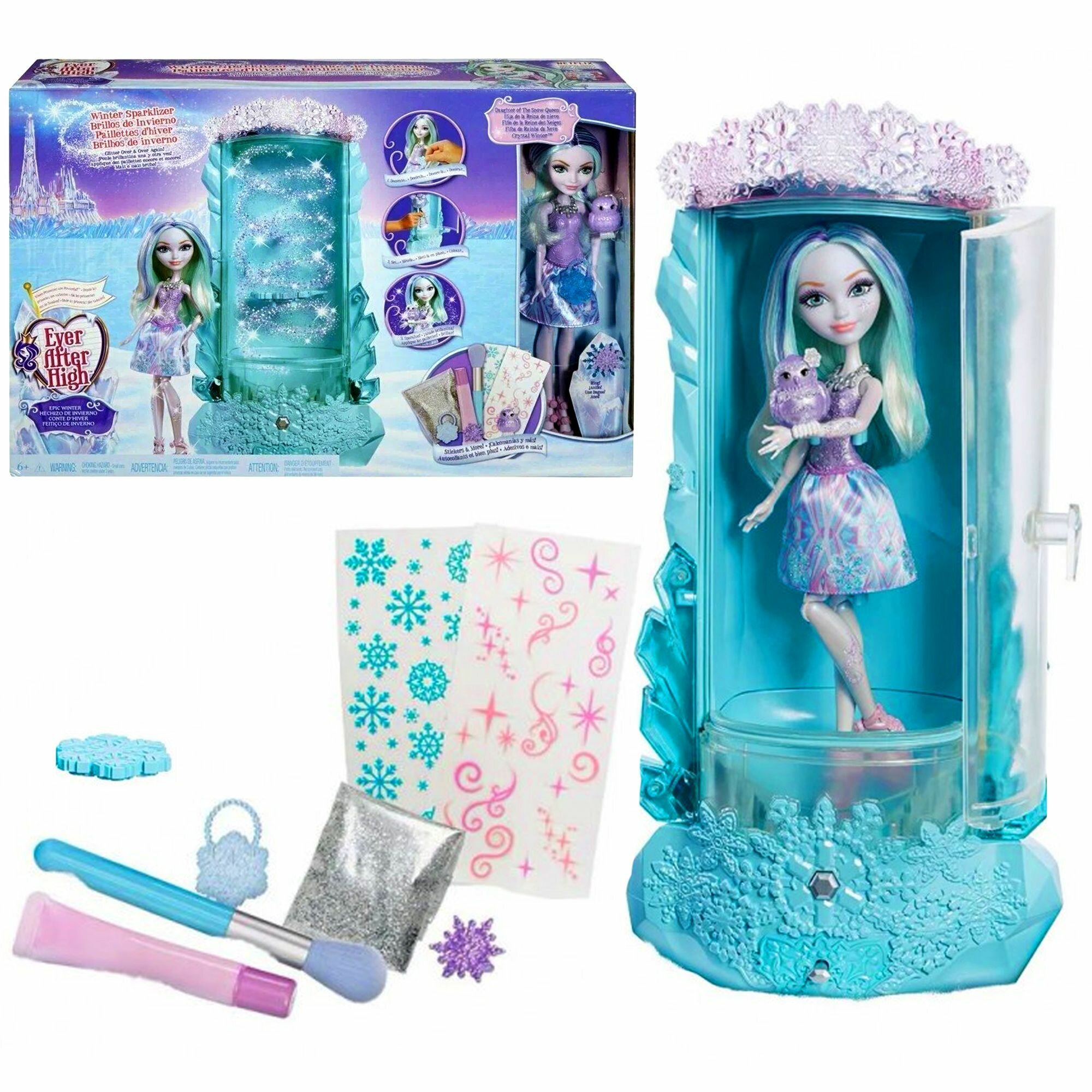 Игровой набор с куклой Кристал Винтер и Блестящий вихрь Ever After High Mattel