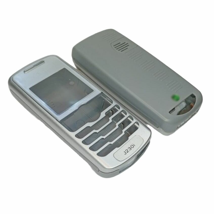 Корпус для Sony Ericsson J230 (Цвет: серебро)