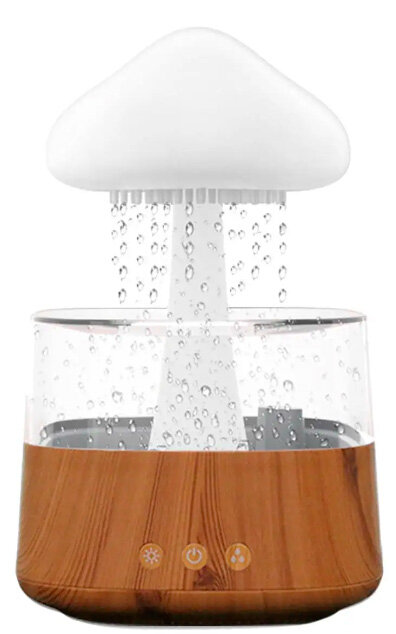 Увлажнитель воздуха Max Line Aroma Diffuser Rain Cloud Humidifier J026E Wood