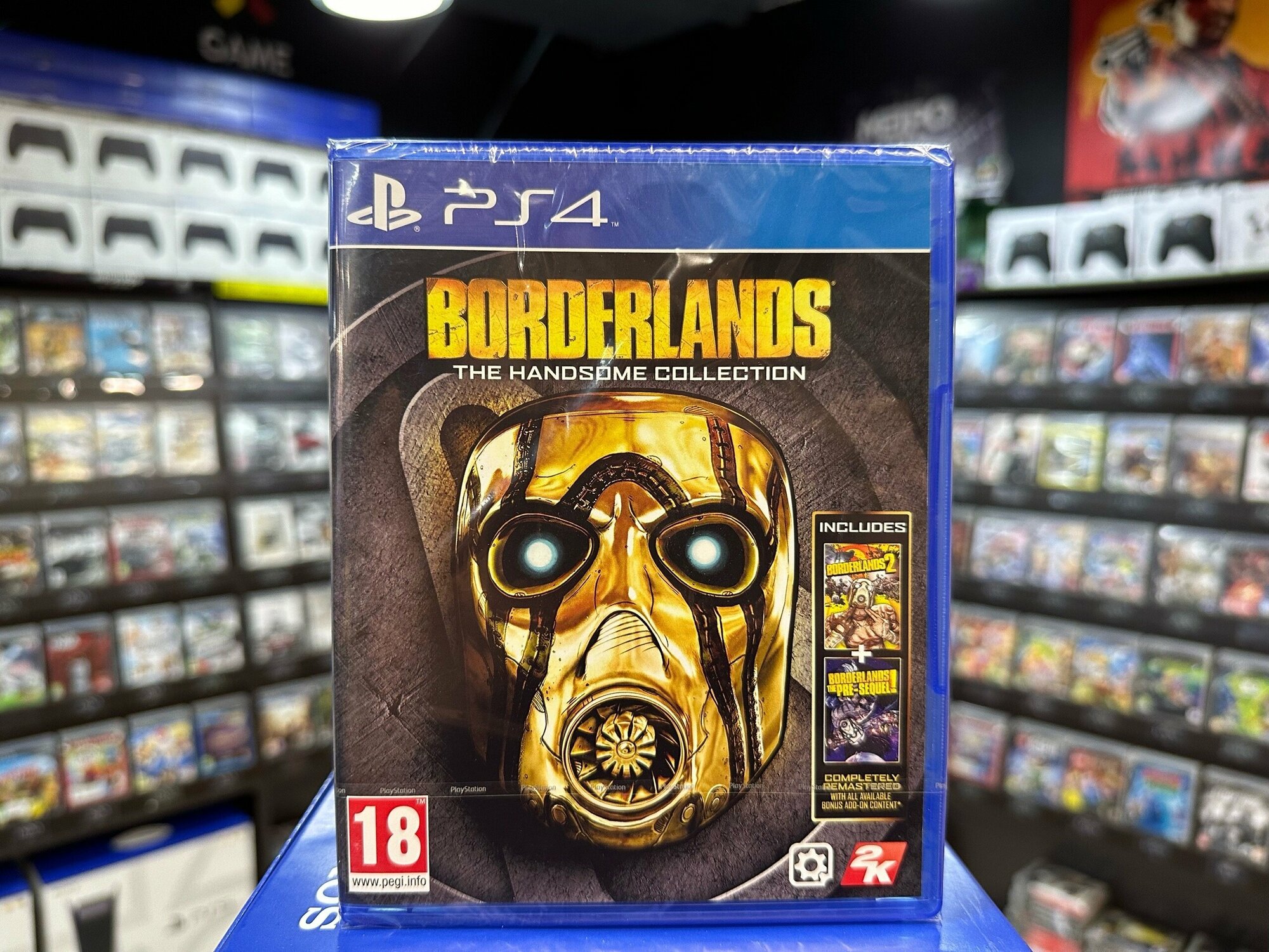 Borderlands: The Handsome Collection (Borderlands: Pre-Sequel + Borderlands 2)(PS4) английский язык