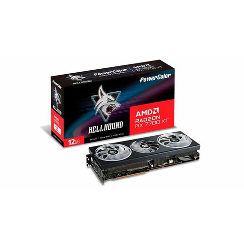 Видеокарта PowerColor 12 ГБ RX 7700 XT Hellhound 5251000₽