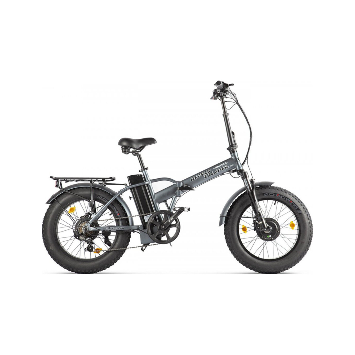 Электровелосипед Volteco Bad Dual New (Темно-серый) 2024