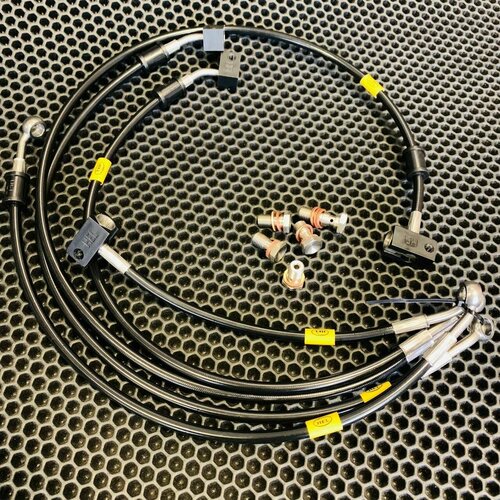 Suzuki GSR600 ABS AK7-AL0 2007-2010 Комплект армированных тормозных шлангов