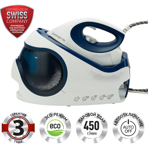 Парогенератор POLARIS PSS 7530K синийбелый 2659800₽