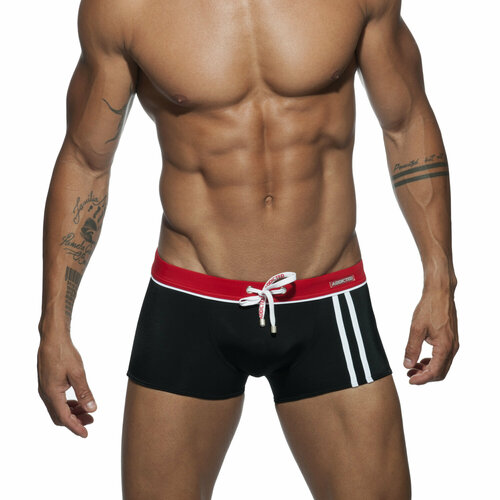 фото Плавки addicted sport detail binding brief, размер s, черный