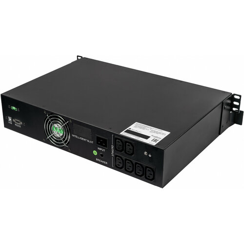 SYSTEME ELECTRIC Источник бесперебойного питания Systeme Electriс SMT SMTSE2000RMI2U 1320Вт 2000ВА черный SMTSE2000RMI2U