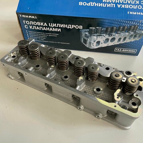 TANAKI Головка блока ГАЗель Бизнес, УМЗ-4216 евро 3, 4 с ГБО с клапан. TKG-1003010-66