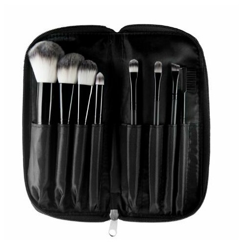 Набор кистей для макияжа Lin&Lo в футляре