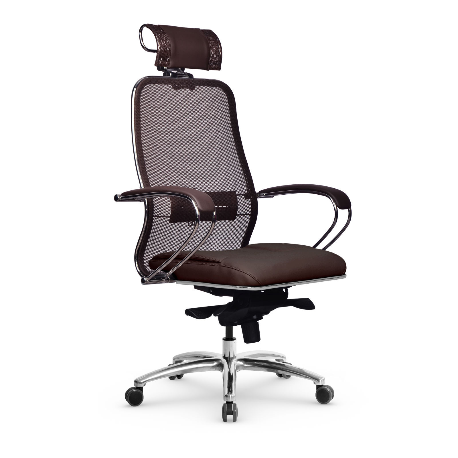 Кресло Samurai SL-2.04 MPES, офисное кресло, компьютерное кресло, кресло самурай, кресло для дома и офиса, кресто Metta (Коричневый)