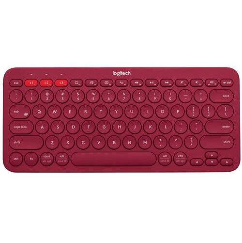 Беспроводная клавиатура Logitech K380, красный
