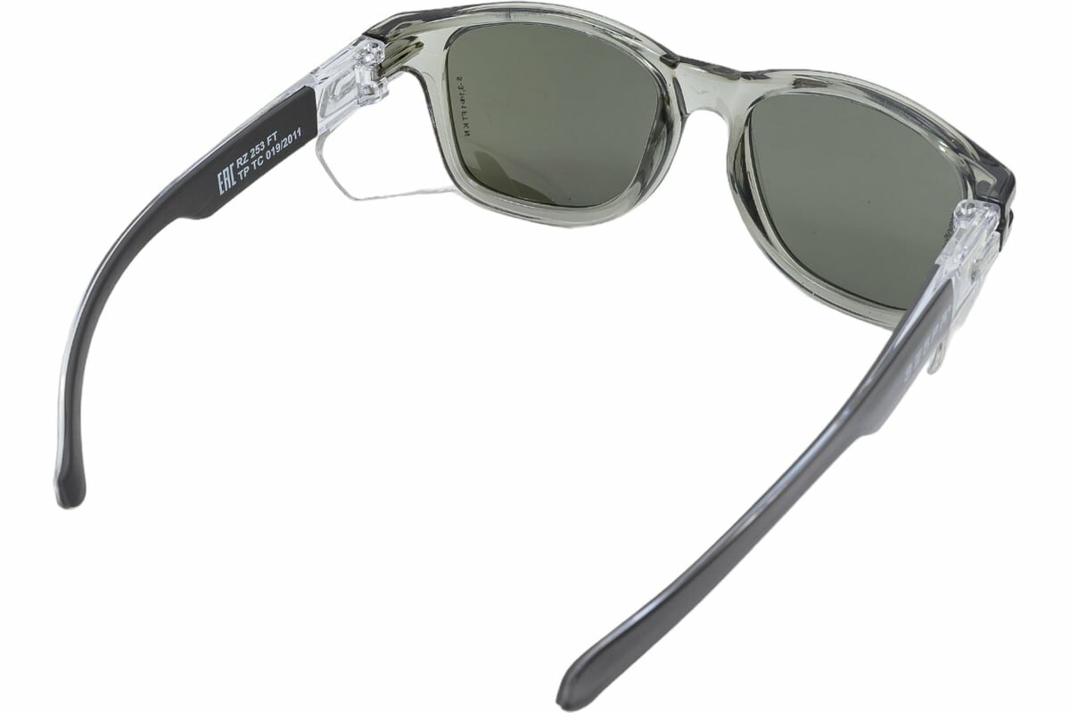 РОСОМЗ Очки защитные открытые О80 Зебра StrongGlass 5-3,1 PC 18027-03