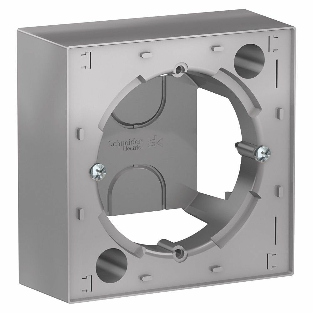 Коробка Schneider Electric AtlasDesign ATN000300, для наружного монтажа, IP20, матовая