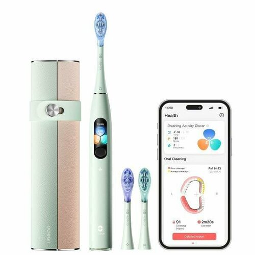 Электрическая зубная щетка Oclean X Ultra S Green 15572₽