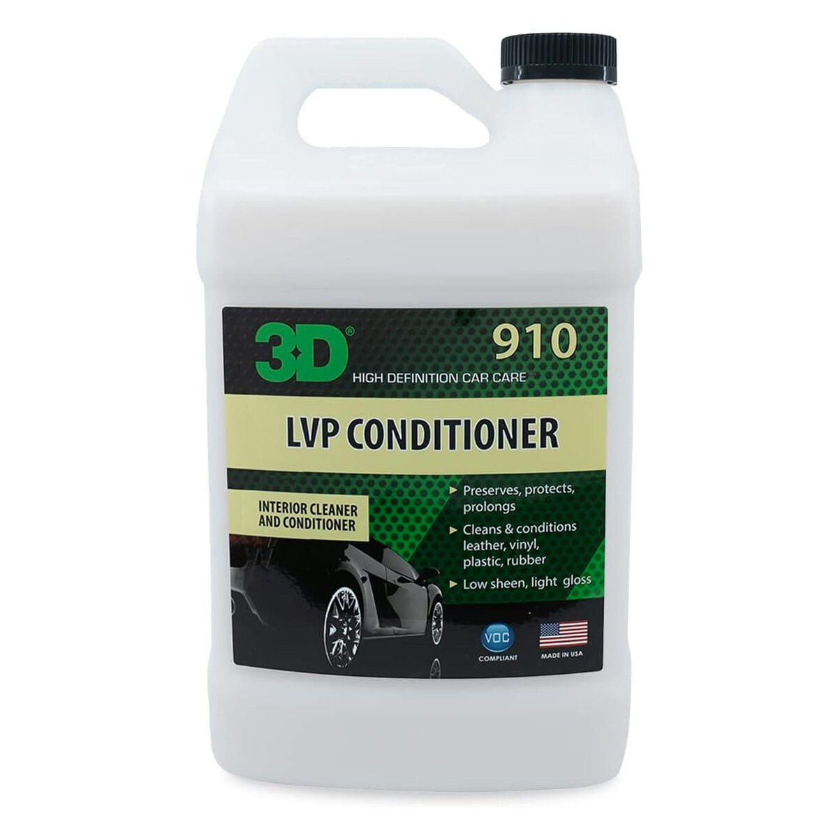 Средство по уходу за кожей, винилом и пластиком 910 LVP CONDITIONER 3D (3,78л)