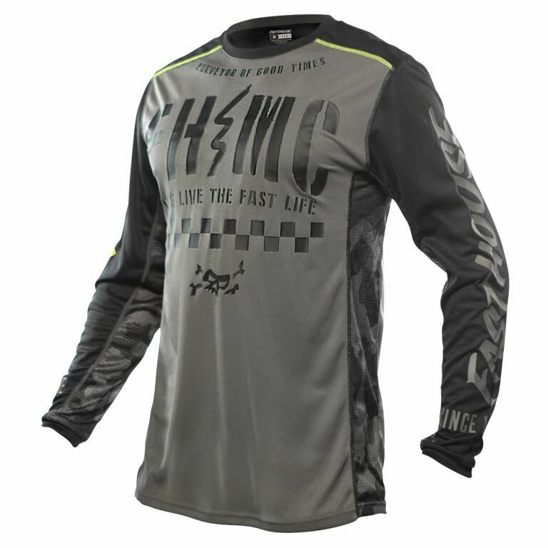 Fasthouse Джерси Off-Road Grindhouse Charge Gray, XL
