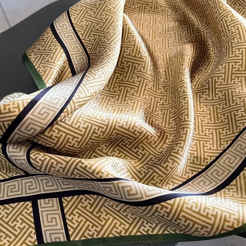 Мужской платок из натурального шелка, Men Ties, Natural Silk 53x53cm — фото 1