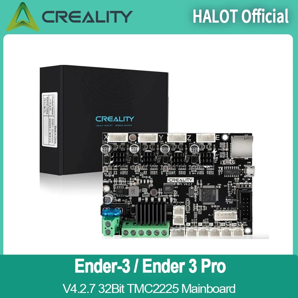 Материнская плата Creality Silent Board V4.2.7 для Ender 3/Ender 3 Pro