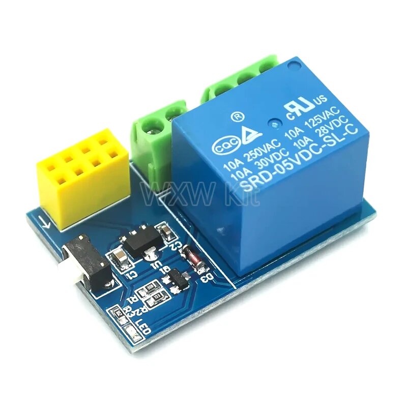 Релейный модуль ESP8266 ESP-01S 5V WiFi, ESP-01S and relay — фото 1