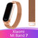 Металлический ремешок на Xiaomi Mi Band 7 / Миланская петля для С...