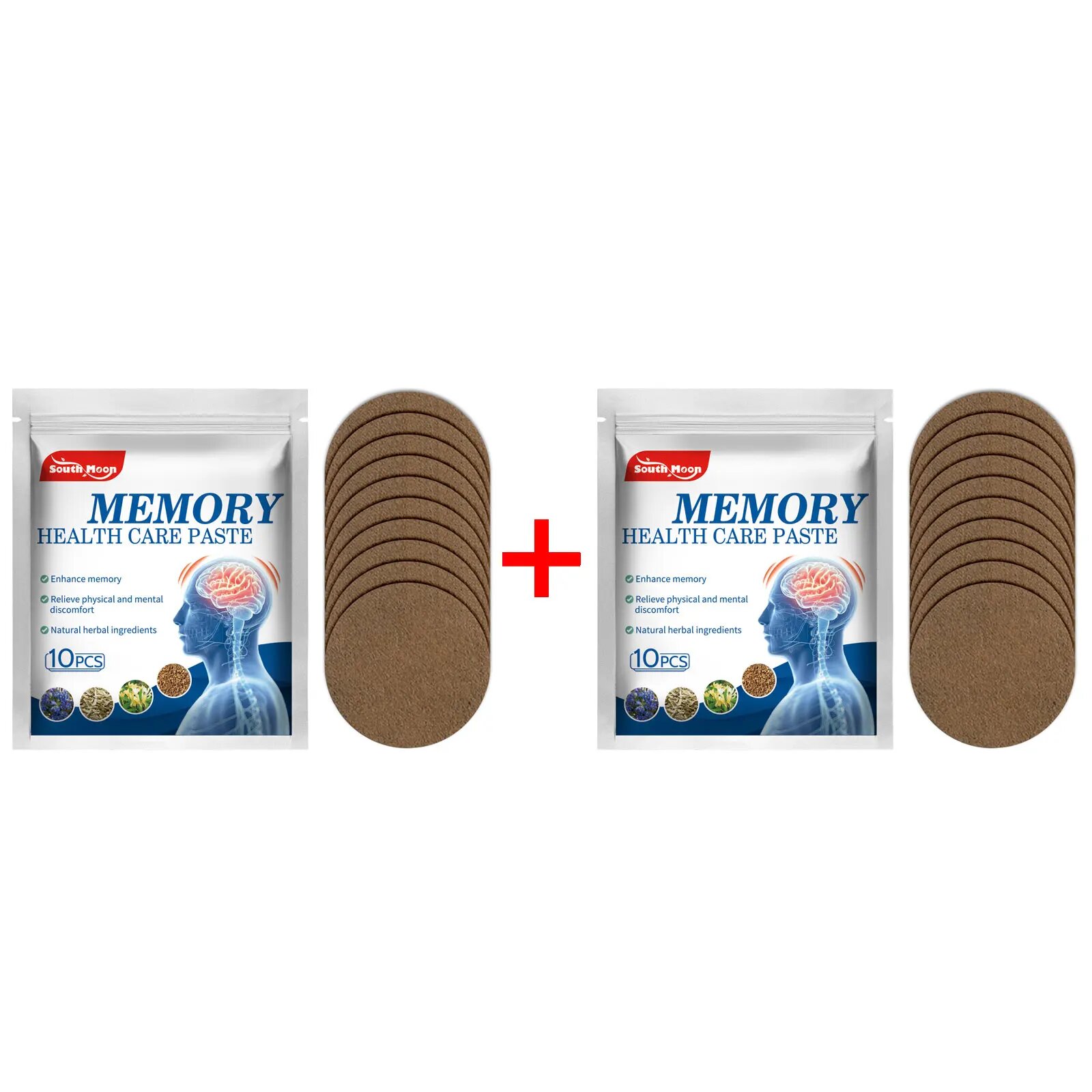 Пластырь для улучшения здоровья и поддержания памяти, 20pcs Bagged