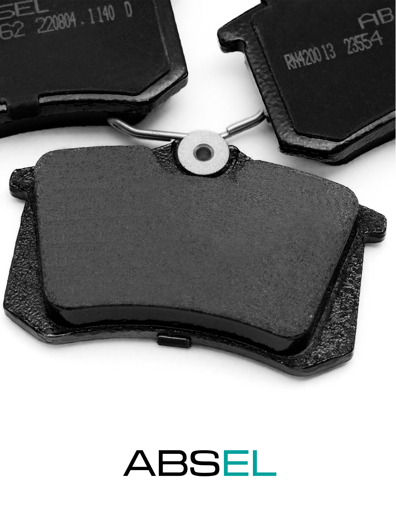 ABSEL Колодки тормозные задние RN420013 для RENAULT MEGANE II 2002-н. в, FLUENCE 2010-н. в, SCÉNIC II 2003-2009, SCÉNIC III 2008-2016; NISSAN NOTE 2006-2012 — фото 1