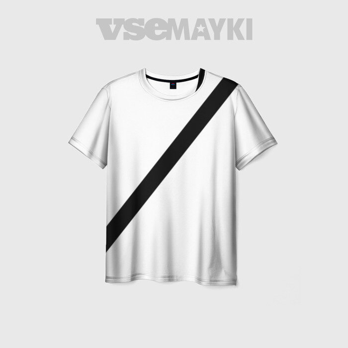 Футболка VseMayki.Ru, размер 50/52, белый