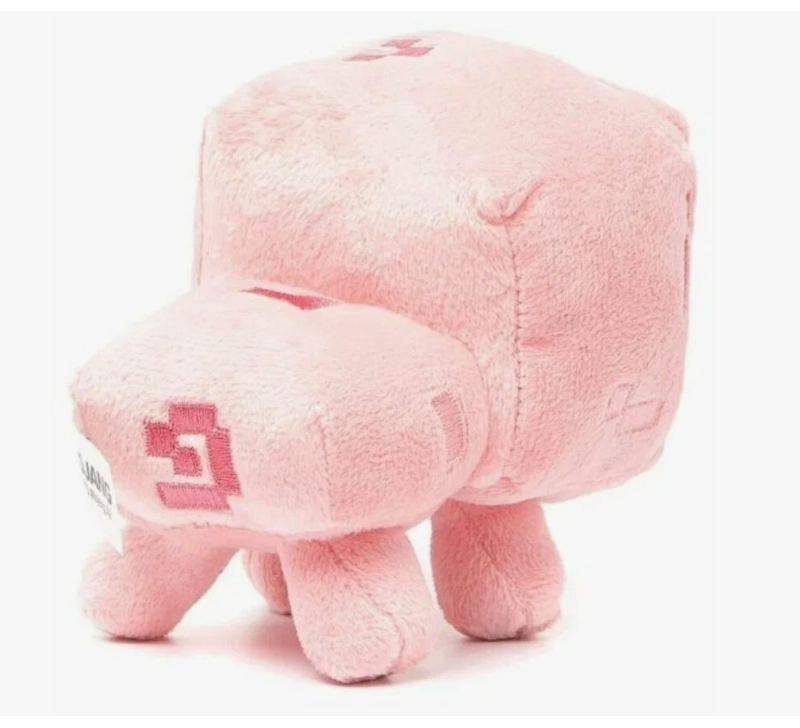 Изображение Мягкая плюшевая игрушка свинка Minecraft (Майнкрафт) Minecraft Baby pig15 см