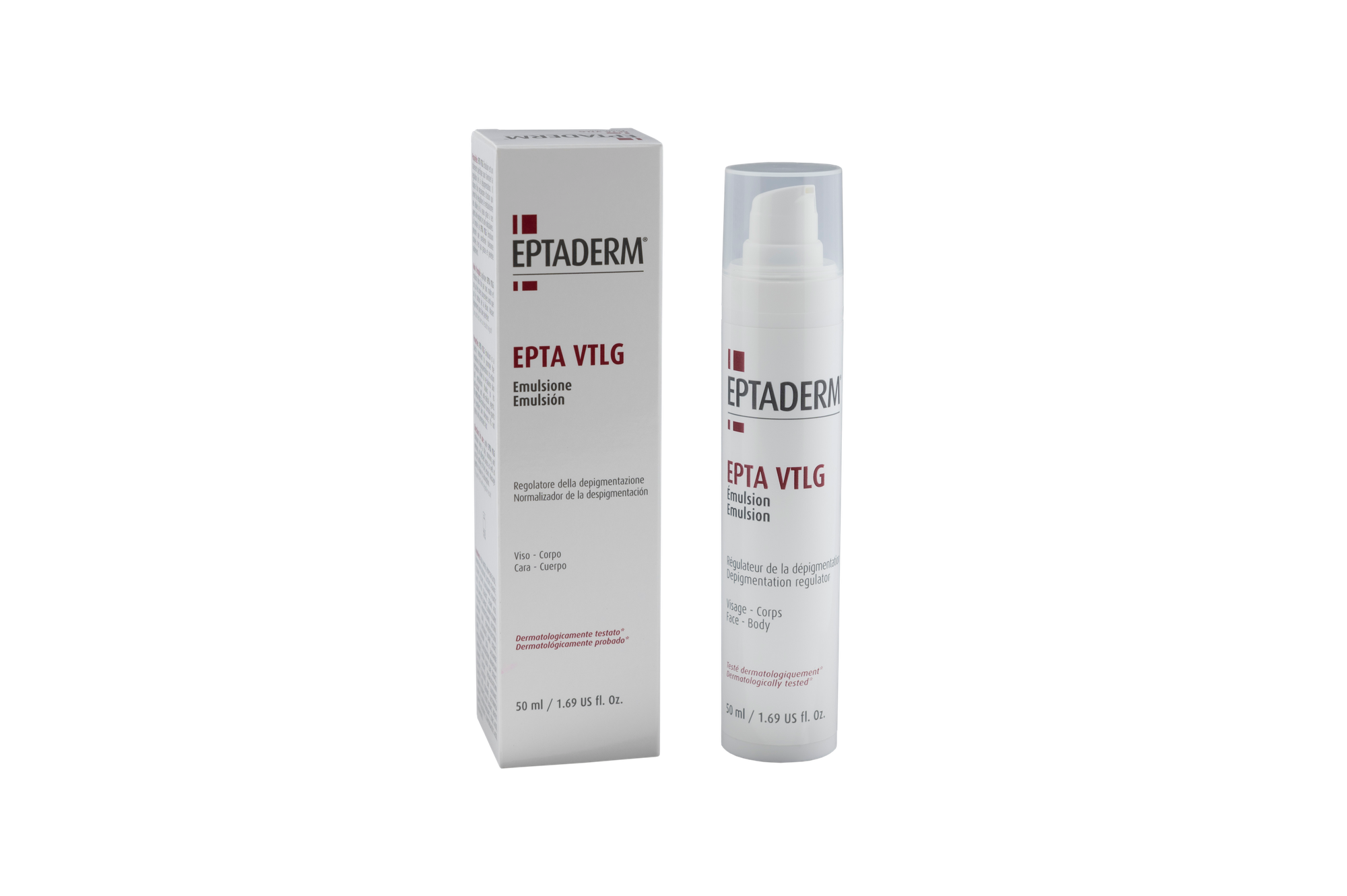 Эптадерм Эпта ВТЛЖ - это эмульсия разработанное для ухода за кожей с витилиго, появлением белых пятен на коже.