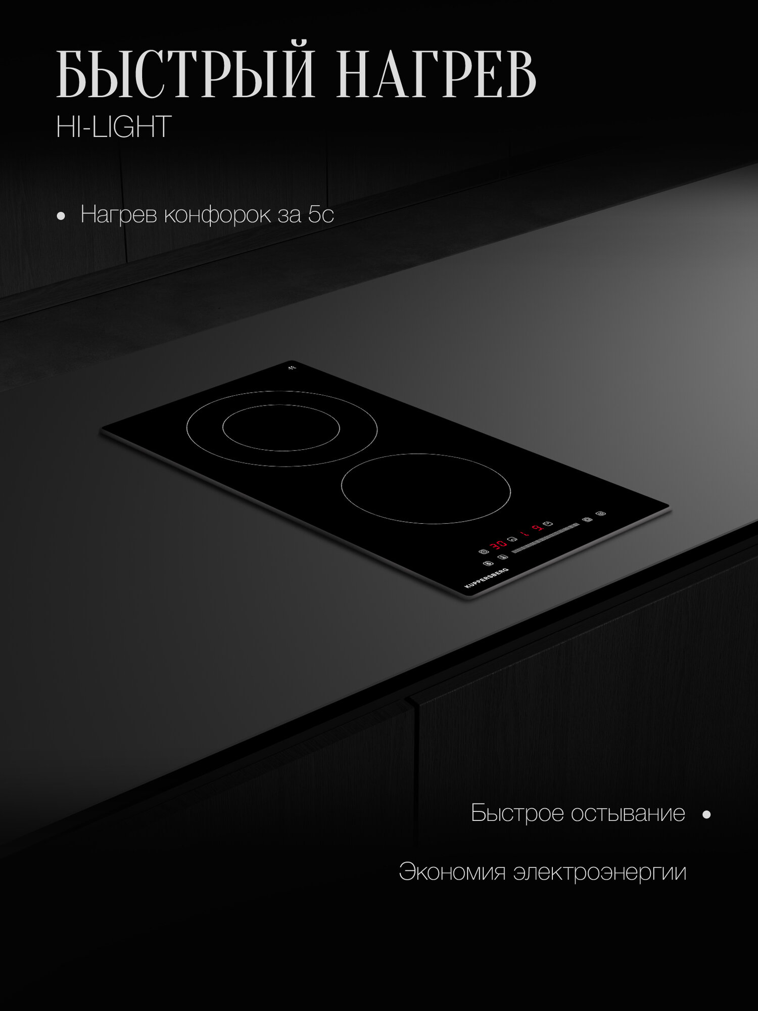 Изображение Варочная поверхность Kuppersberg ECS 321 (Модификация 2025 года)