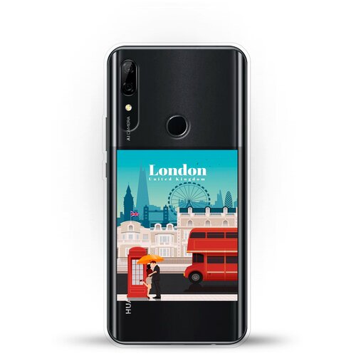 фото Силиконовый чехол london на huawei p smart z andy & paul