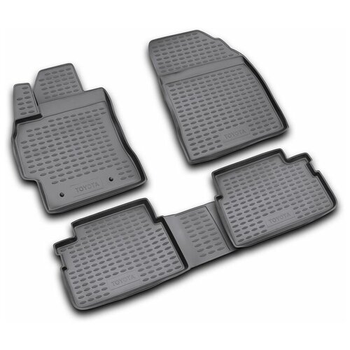 фото Коврики в салон toyota auris 2006-2012, 4 шт. (полиуретан) nlc.48.16.210k 18021
