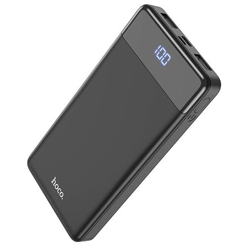 Внешний аккумулятор 10000мАч Hoco J84 Cool Plug - Черный 125000₽