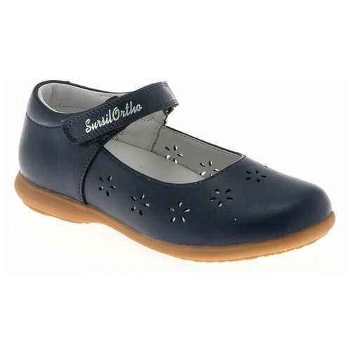 Туфли для девочки Sursil Ortho 33-511 размер 34 цвет синий