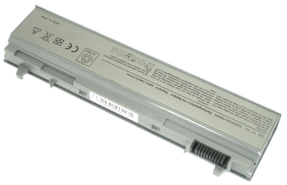 Аккумуляторная батарея (аккумулятор) для ноутбука Dell Latitude E6400 E6410 E6500 E6510 Precision M2400 M4400 M4500 M6400 M6500 4400mah