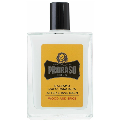 Бальзам после бритья Single Blade Wood and Spice Proraso, 100 мл средства для бритья proraso бальзам после бритья wood and spice