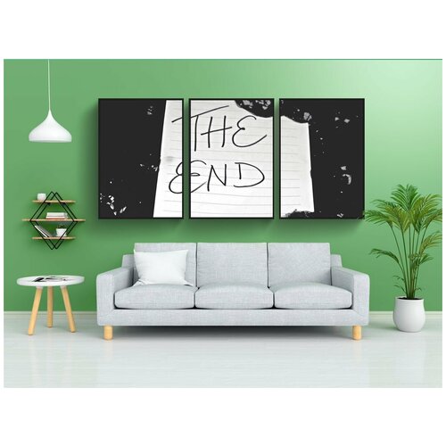 фото Набор модулных постеров для интерьера "конец, примечание, stickies" 60x90 см. в тубусе, без рамки lotsprints