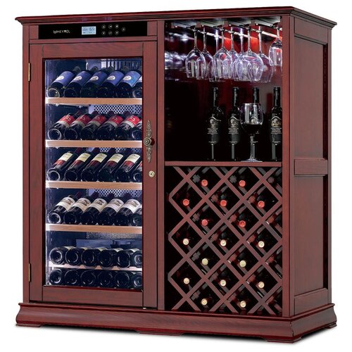 Отдельностоящий винный шкаф Meyvel MV66-WM1-BAR-C