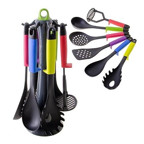 фото Кухонный набор 6 пр + подставка mayerboch 29525 ksmb-29525 mayer & boch