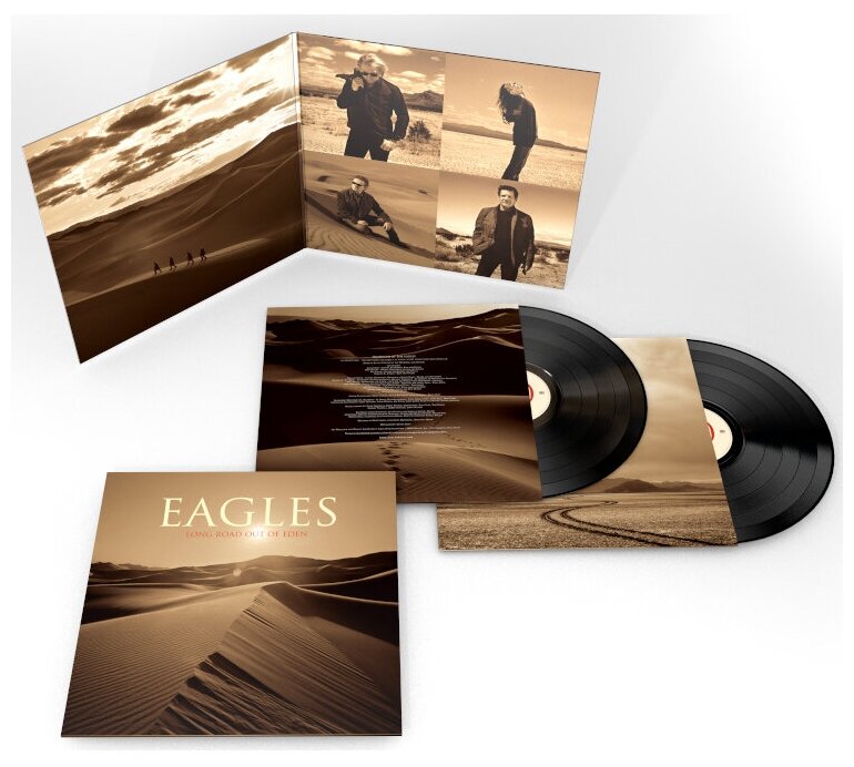 Виниловая пластинка Eagles, Long Road Out Of Eden (0603497845514) Warner Music - фото №7