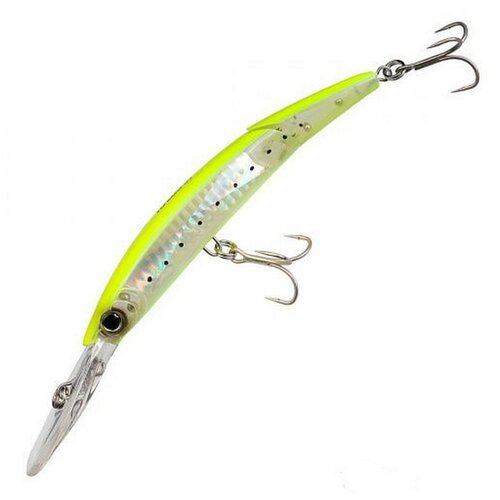 Воблер Yo-Zuri Crystal 3D Minnow Deep Diver Jointed 130F / F1155-GHCS
