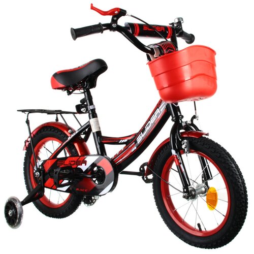 Велосипед двухколесный детский Slider. красный/черный. арт. IT106092