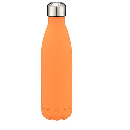 фото Бутылка термос из нержавеющей стали для горячего и холодного, металлическая бутылка для воды, 500 мл., bloominghome accents. bh-mwb-02