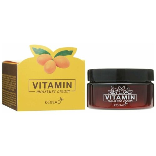 Konad Vitamin Moisture Cream Витаминный питательный и увлажняющий крем для лица / антивозрастной омолаживающий уход 50 мл