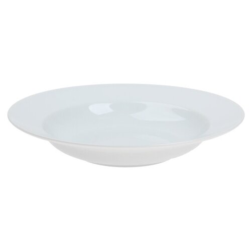 фото Башкирский фарфор тарелка глубокая под пасту башкирский фарфор принц «бельё», d=30 см