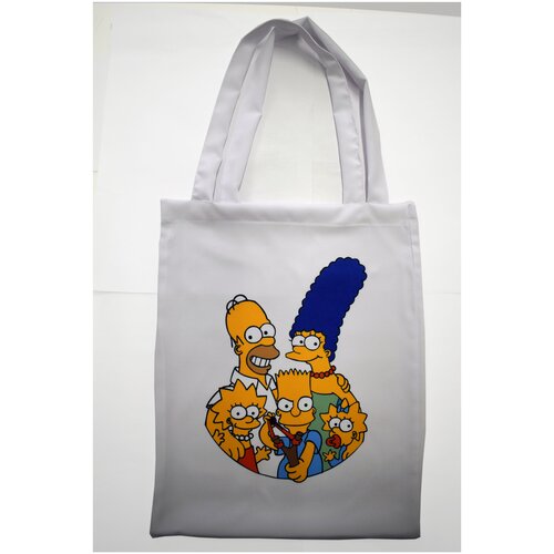 Сумка шоппер Мега Принт, фактура гладкая, мультиколор